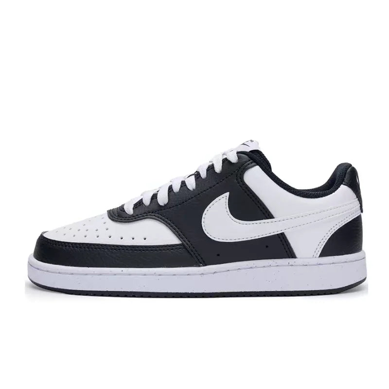 Nike Court Vision Low Minimalist, Trendy, Versatile Slip-Resistant Low-Top Sneakers for Women Panda Colorway DH3158-003