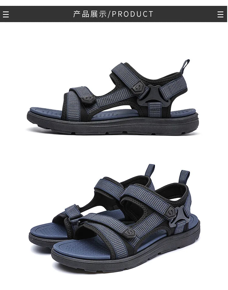 Summer Sandals Men's Trendy Versatile Comfortable Light Casual Men's Sandals Men's Beach Sandals Treking Sandalias Hombre