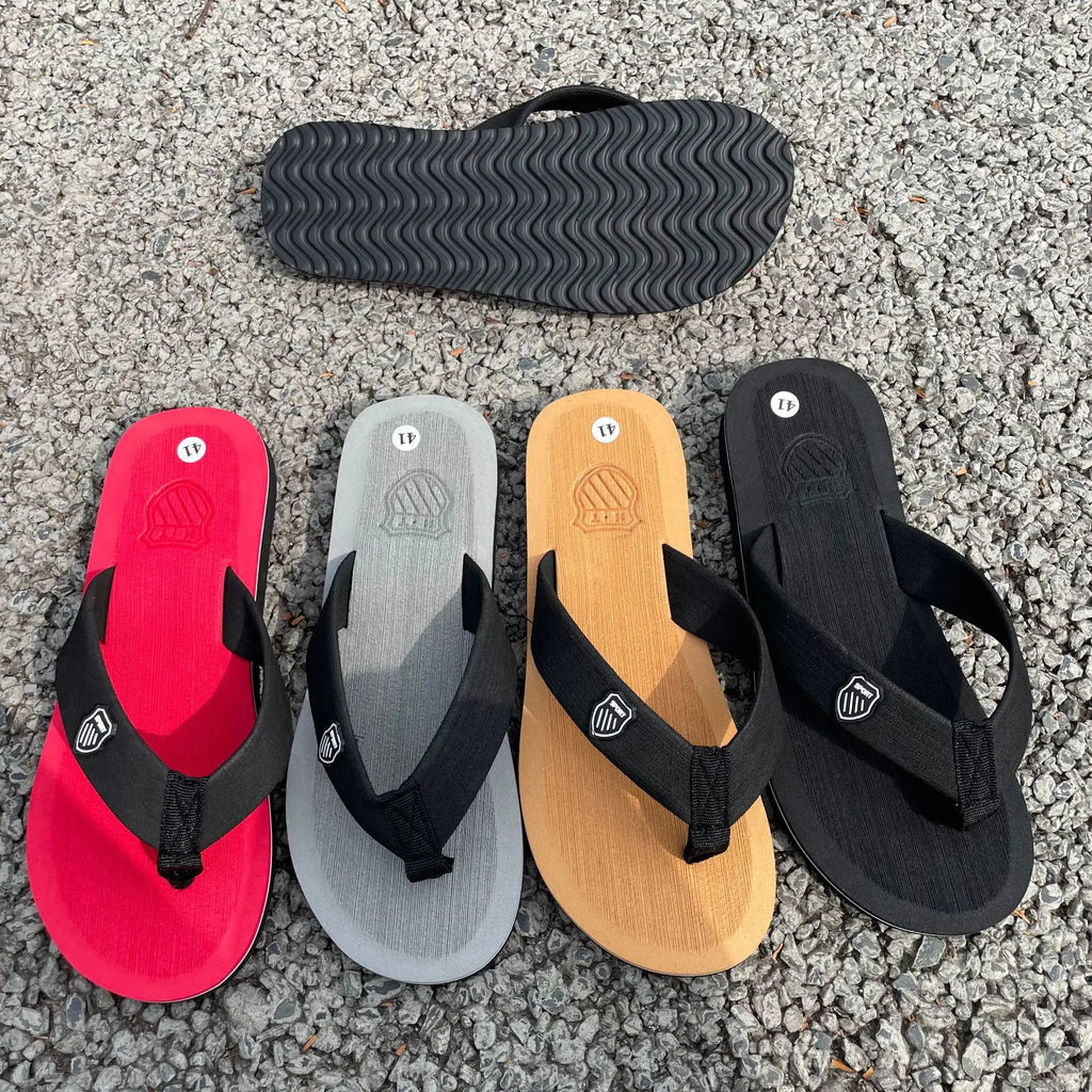 High Quality Summer Slippers Men Flip Flops Beach Sandals Non-Slip Casual Flat Shoes Slippers Indoor Shoes Men Outdoor Slides