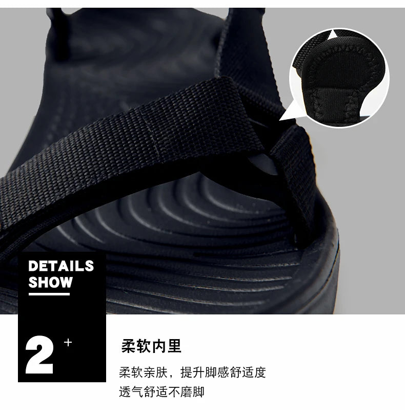 Men Sandals EVA Light Soft 2024 New Summer Casual Shoes Men Water Shoes Beach Sandals Men Couple Shoes Slippers Women Sandals