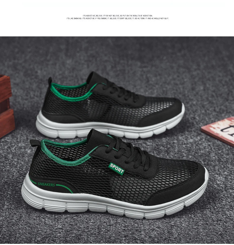 Men Shoes Autumn Soft Loafers Lazy Shoes Lightweight Cheap Mesh Casual Shoes Men Sneakers Tenis Masculino Zapatillas Hombre