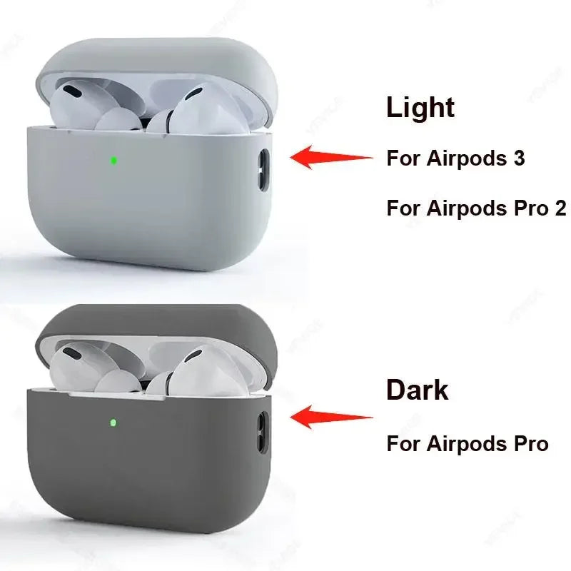 For AirPods Pro 2 Case Liquid Silicone Cover For AirPods 3 Pro 2 Case Soft Earphone Protetcive Funda for AirPod Pro 2 Pro2 Cover
