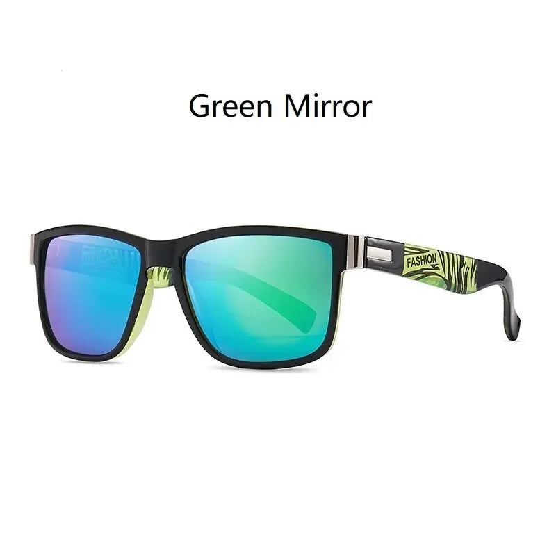 Fashionable Men Women Sunglasses Luxury Brand Designer Sun Glasses Vintage Square Driving Fishing Man Eyewear