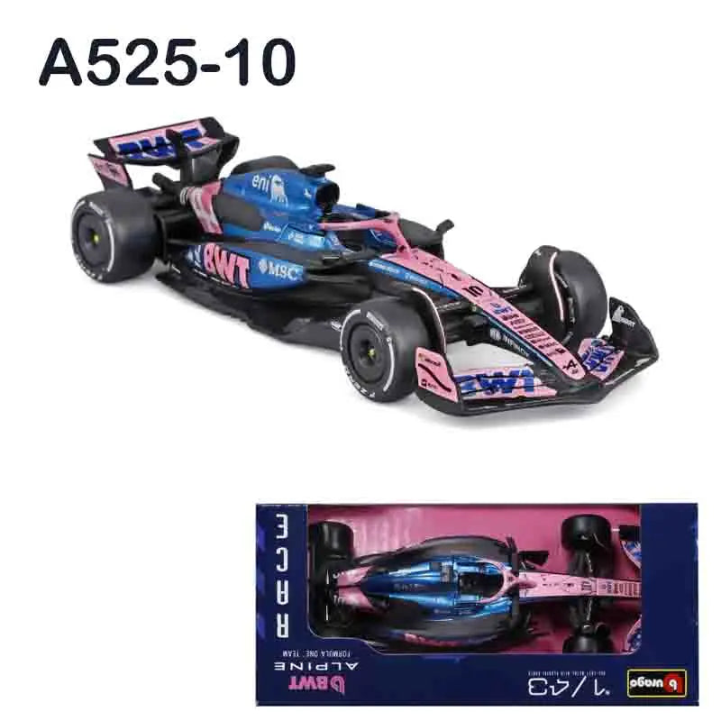 Bburago 1: 43 McLaren 2024 MCL38 Miami GP Formula Racing Alloy Car Model Toy