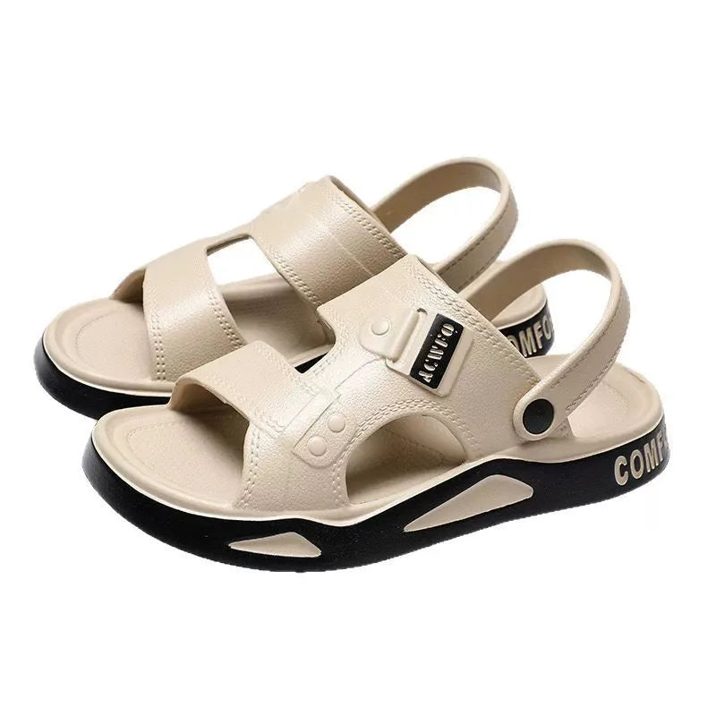 Kidmi Mens Shoes Breathable EVA Beach Sandals Fashion Summer Outdoor Sandals For Youth Dual-purpose Casual Comfortable Slippers