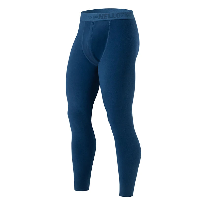 1/2/4-Piece Men's Long-sleeved Trousers In Autumn And Winter Thermal Underwear Casual Joker Sports Fitness Solid Color Suit
