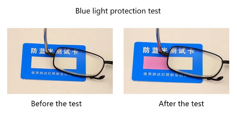 Titanium Alloy Folding Reading Glasses Foldable Presbyopia Men Women Ultra light Eyewear With Case Anti Blue Light 1.0 1.5 2.0