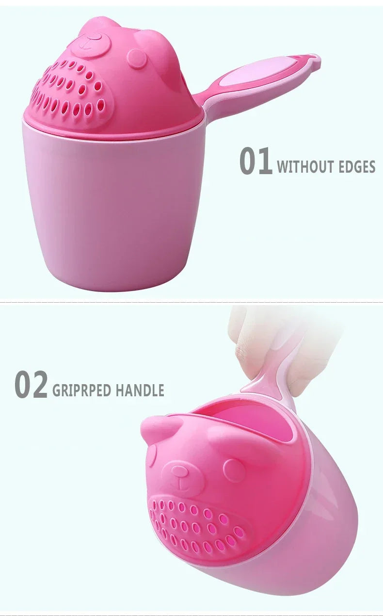 Baby Shampoo Rinse Cup – Eye Protection Bath Tool for Kids & Toddlers
