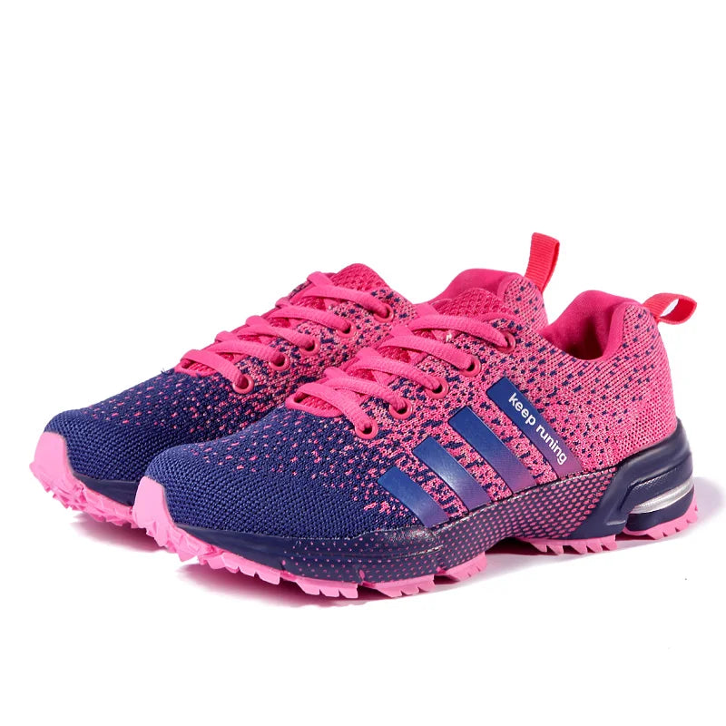 Men Shoes Comfortable Non-Slip Stable Shock Absorption Light Couple Shoes and Men's Sneakers Mesh Breathable Casual Basket Homme