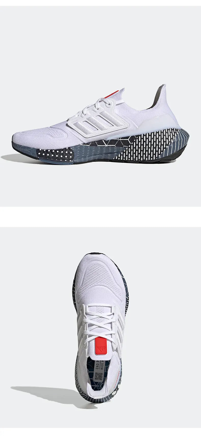 Adidas genuine Ultraboost 22 Unisex Lightweight Cushioned Running Shoes GW6912