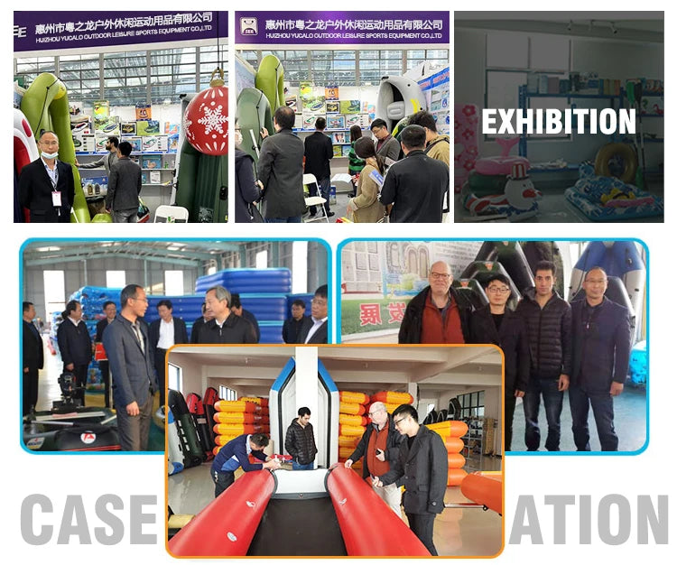 4-Person Foldable Inflatable Boat With Air Pump Paddle Thickened PVC Aluminium Material Sports Rescue Purposes Lake Exploration