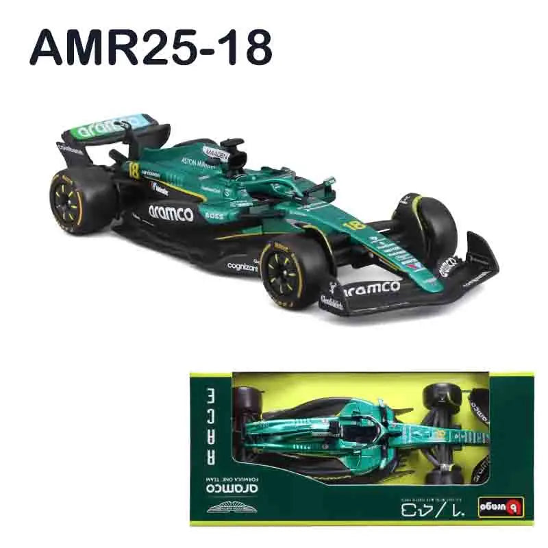 Bburago 1: 43 McLaren 2024 MCL38 Miami GP Formula Racing Alloy Car Model Toy
