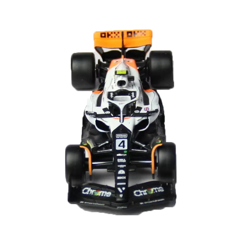 Bburago 1: 43 McLaren 2024 MCL38 Miami GP Formula Racing Alloy Car Model Toy