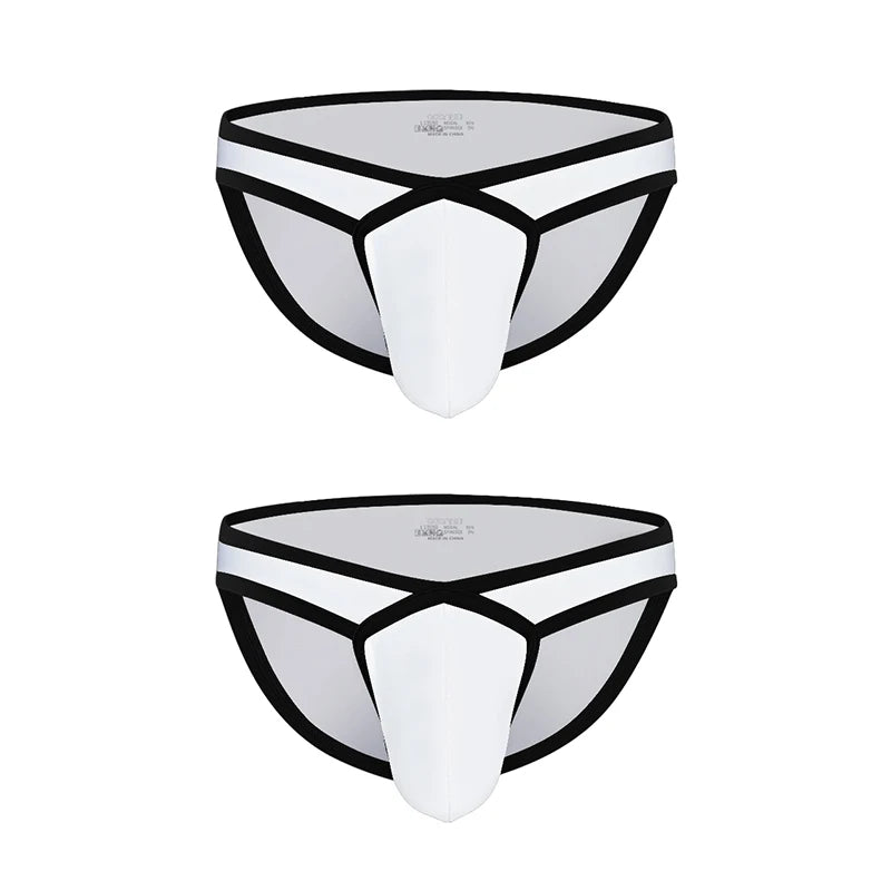 Men Modal 3D Pouch Briefs Athletic Sports Male Breathable Skin-friendly Soft Underwear High Stretch Underpants for Daily Wear
