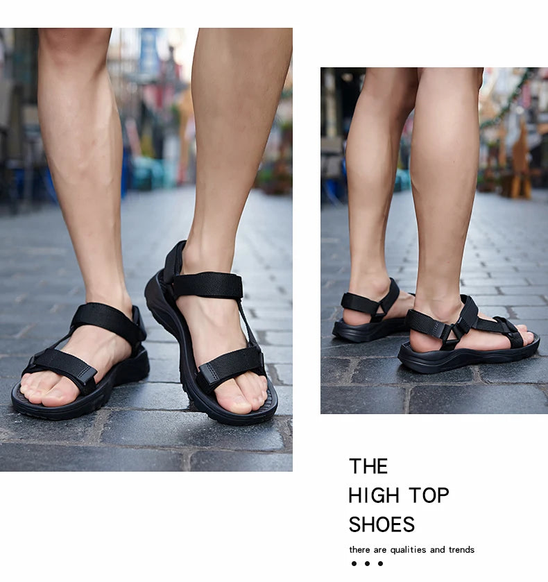 Men Sandals EVA Light Soft 2024 New Summer Casual Shoes Men Water Shoes Beach Sandals Men Couple Shoes Slippers Women Sandals