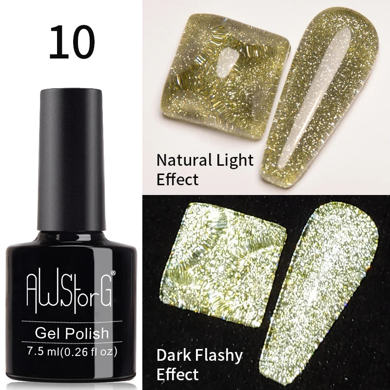 AWStorG 15ML Nail Tips Glue Gel For Falses Nail Tips Fast Extension 3 IN 1 Function Nails Art Transparent Gel Polish Soak Off UV