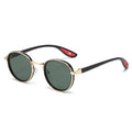 Round Retro Sunglasses Men UV400 Sunnies Women Brand Designer Sun Glasses Alloy Punk Outdoor Eyewear