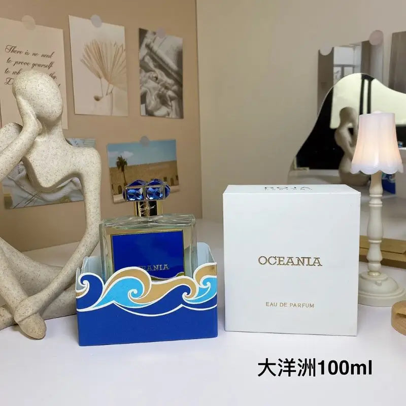 100ml Unisex Eau de Cologne, Floral Fragrance, Inspired by Oceania & Green & Blue Island Scents