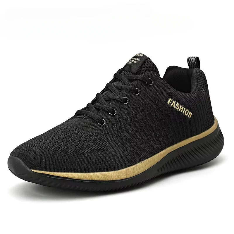 Men's and Women's Walking Knitted Shoes, Fashionable, Breathable, Sports, Fitness, Lightweight Sports Shoes, Casual Shoes, 2025
