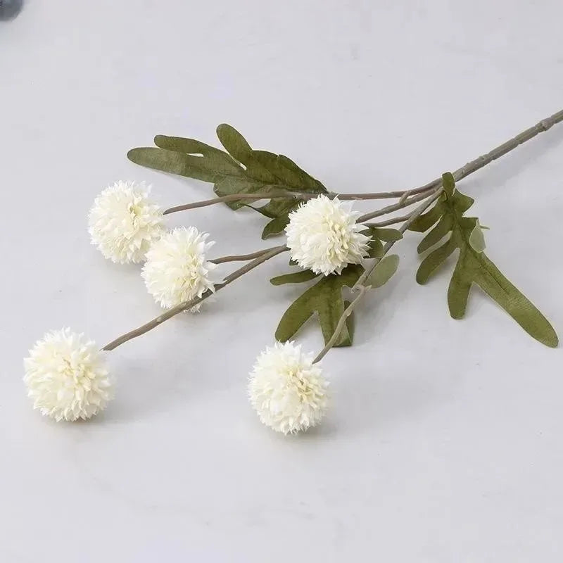 1Pcs Artificial Flowers Bouquet 51CM Hydrangea Fake Flowers for Home Decor Gardern Wedding Decoration Valentine's Day Ornament