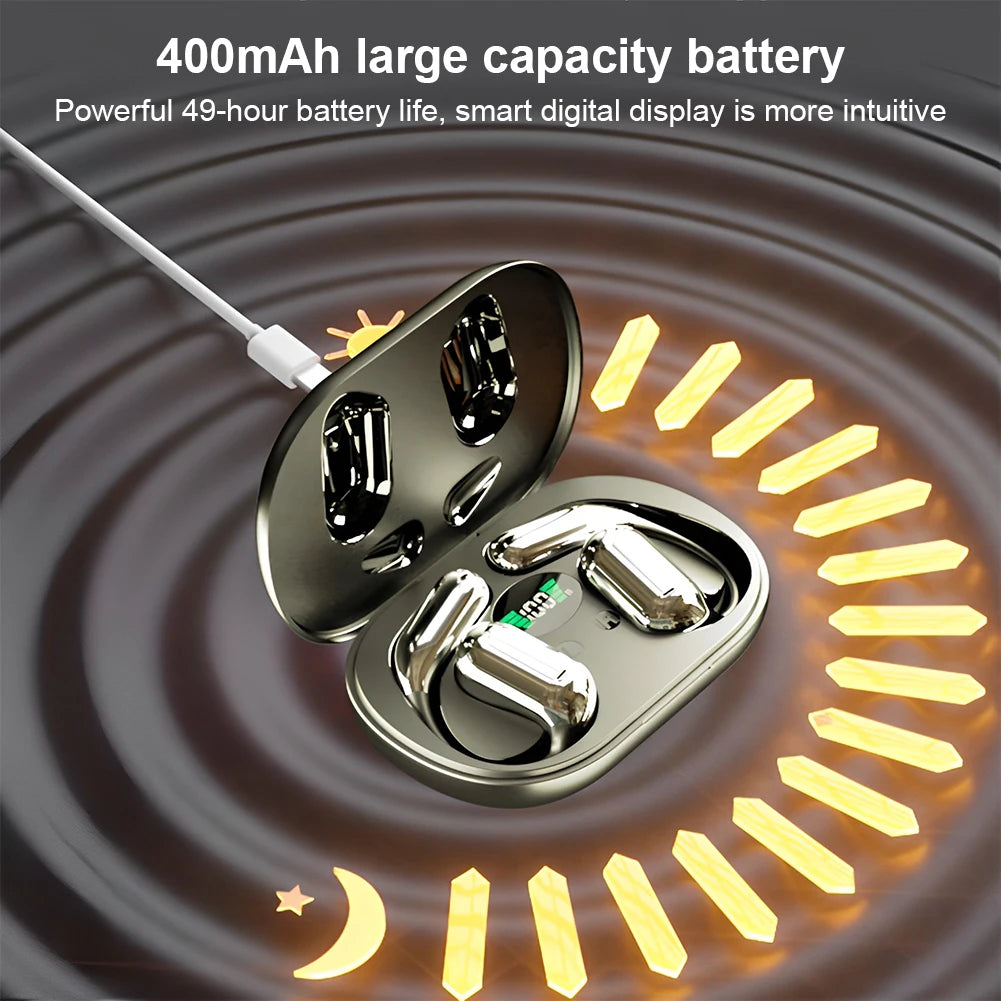 Wireless AI Translator Earbuds 3-in-1 144 Languages Noise Cancelling Bluetooth 5.3 Headset Instant Translator Smart Voice Real T