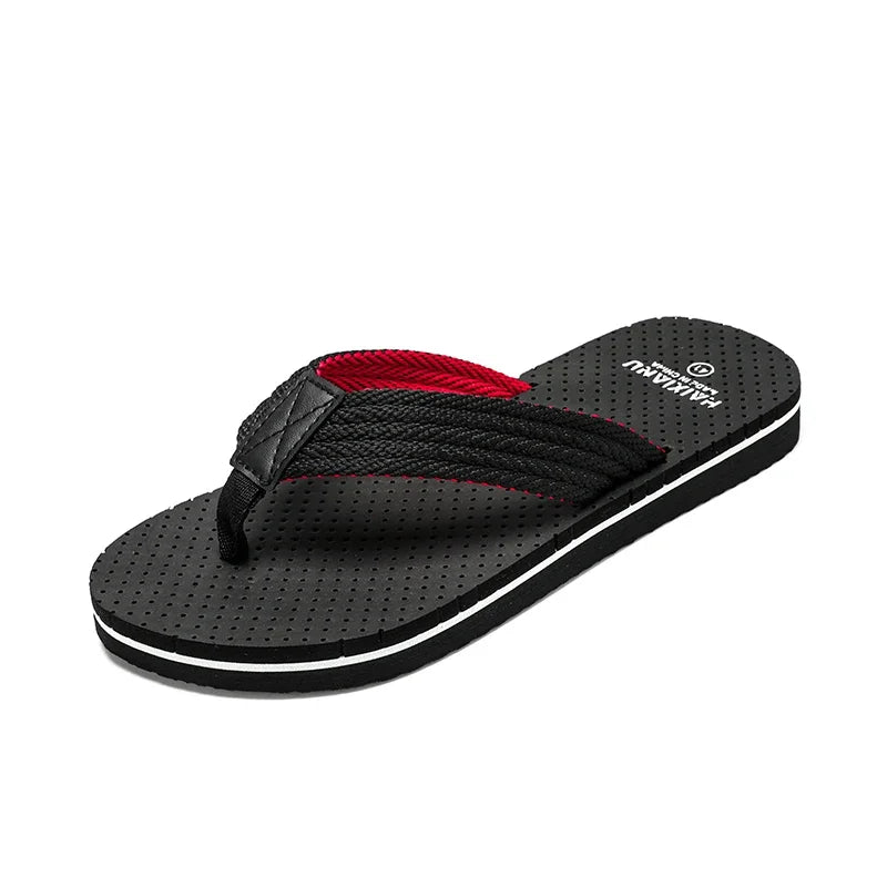 New Sandals Shoes Men Summer Men Flip Flops High Quality Beach Sandals Anti-slip Zapatos Hombre Casual Shoes 2025 Man Slippers