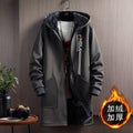 2025 new arrival winter coat mens high quality trench coat men,autumn men's casual jackets fashion trench coat,size M-5XL FY097