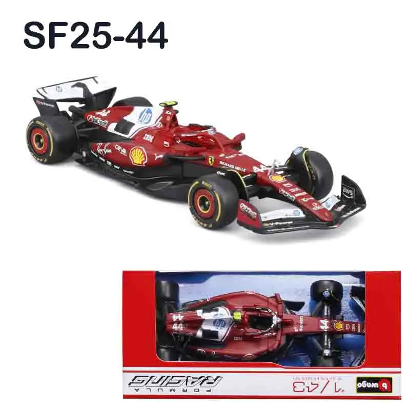 Bburago 1: 43 McLaren 2024 MCL38 Miami GP Formula Racing Alloy Car Model Toy