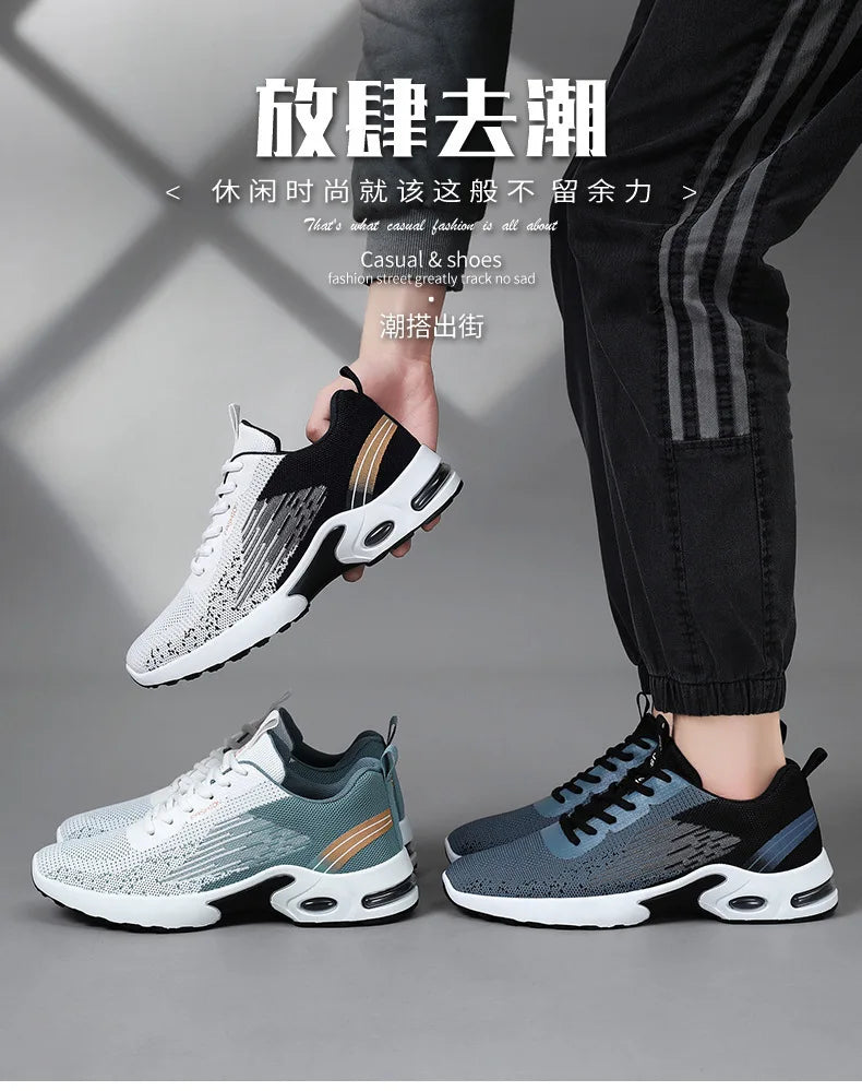 Asgard Casual Dress Sneakers For Men 2025 New Soft Sports Shoes Comfort Breathable Tennis Shoes Outdoor Light Mesh Walking Shoes