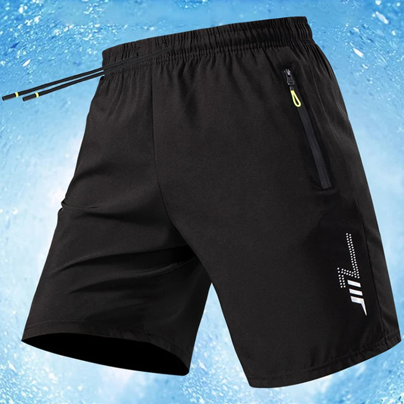Summer Sport Men's Shorts Quick Dry Gym Fitness Short Pants Men Running Jogging Shorts Men Training Bottom Loose Casual Wear