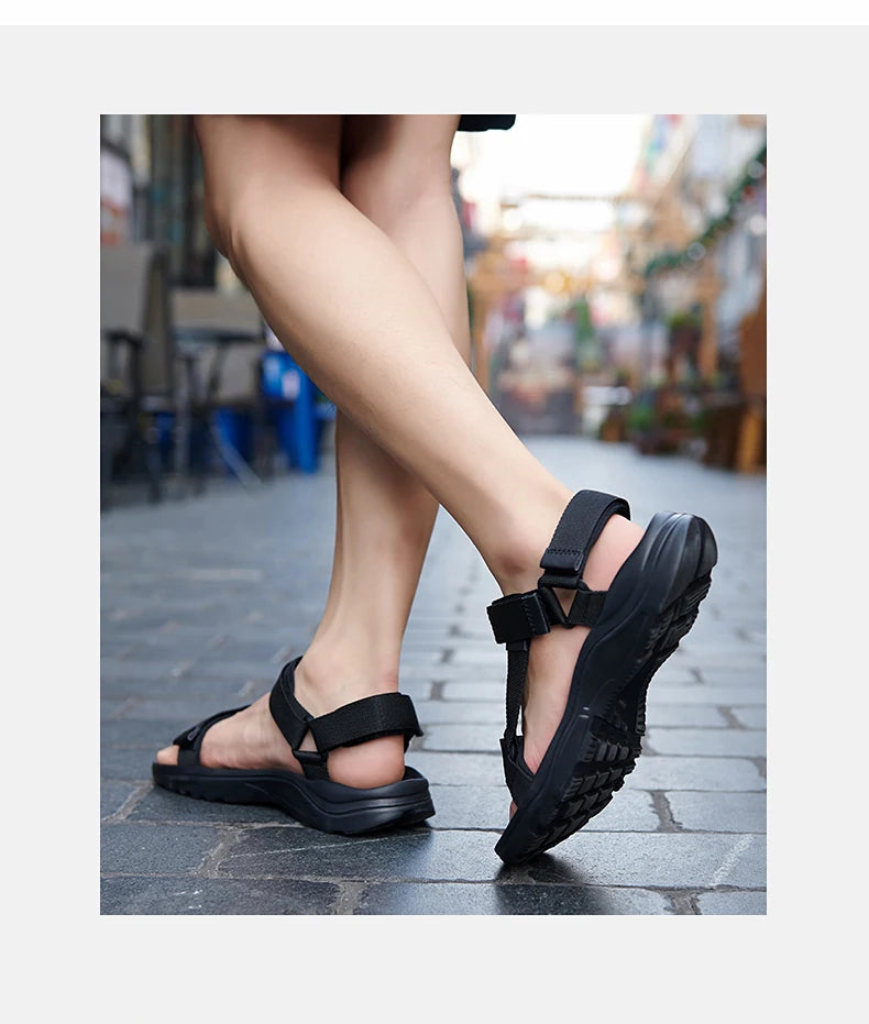 Men Sandals EVA Light Soft 2024 New Summer Casual Shoes Men Water Shoes Beach Sandals Men Couple Shoes Slippers Women Sandals
