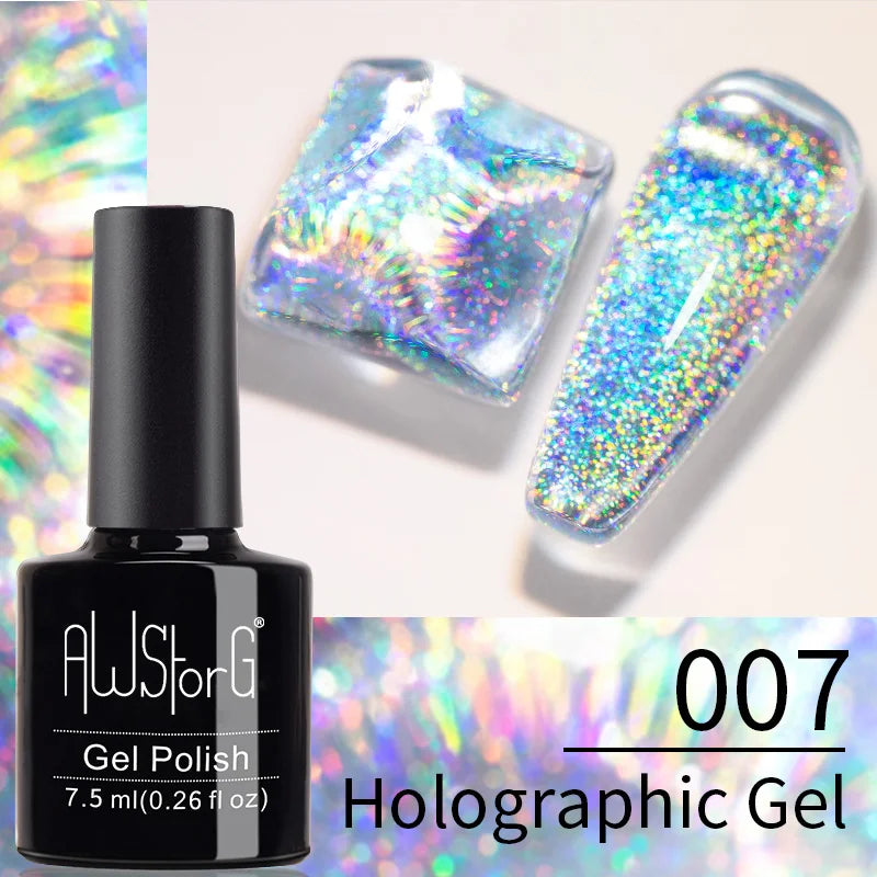 AWStorG 15ML Nail Tips Glue Gel For Falses Nail Tips Fast Extension 3 IN 1 Function Nails Art Transparent Gel Polish Soak Off UV