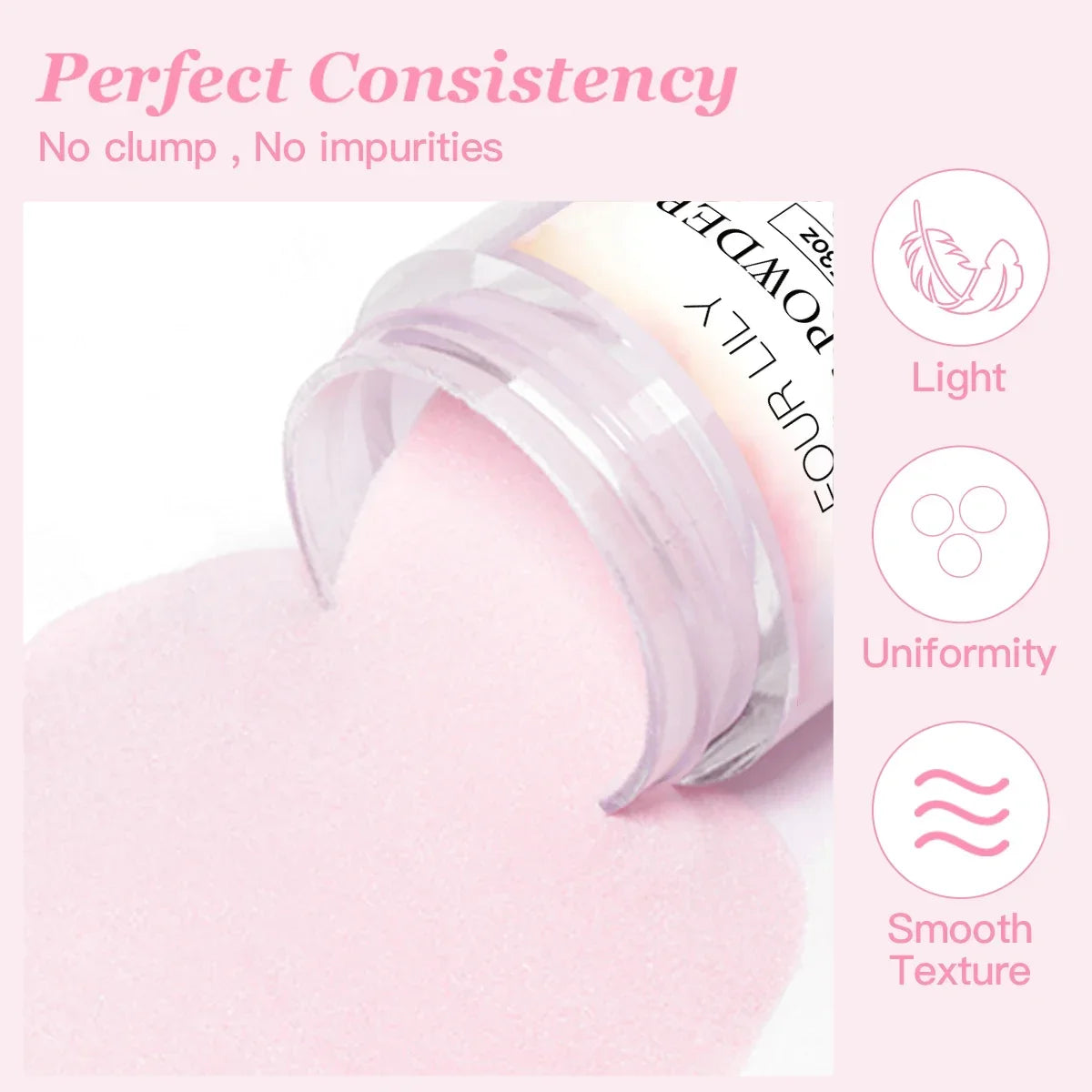 10g Acrylic Nail Powder Nude Pink White Transparent Nail Supplies No Need Lamp Cure Professional Powder for Nails Extension