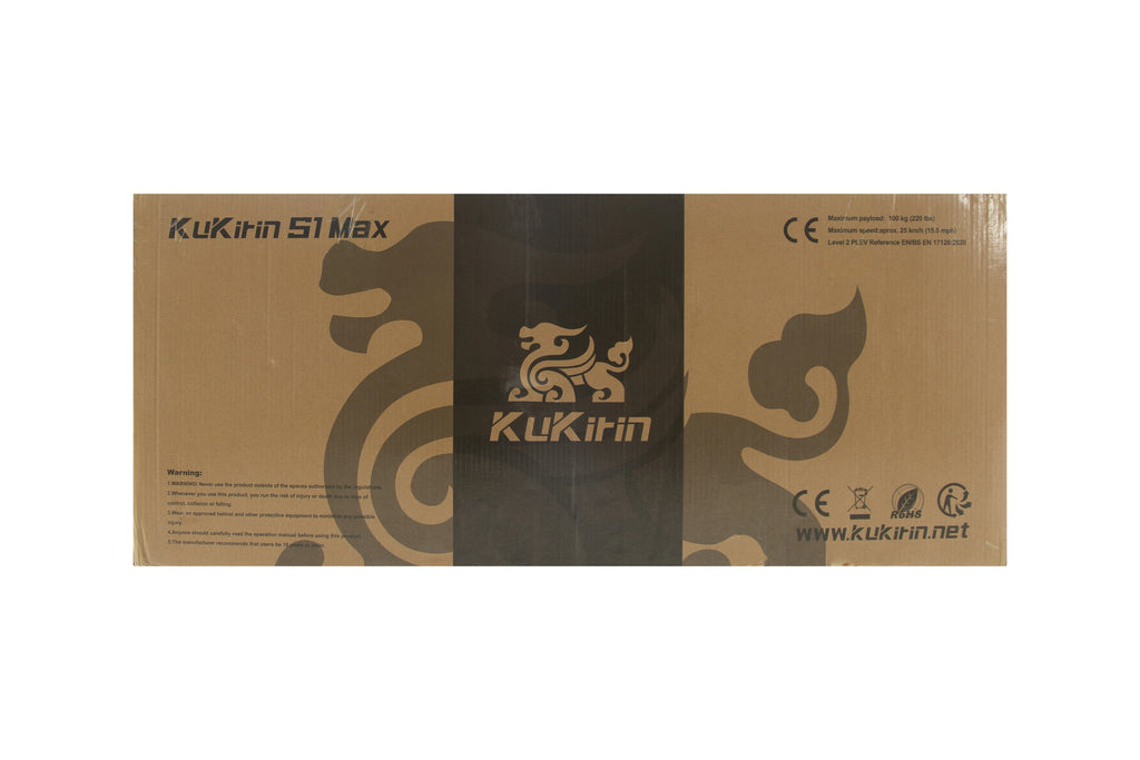 KuKirin S1 Max Adult Electric Scooter 350W Motor All-Terrain Escooter 36V10.4AH Battery 8 Inch Tire Foldable E-Scoote