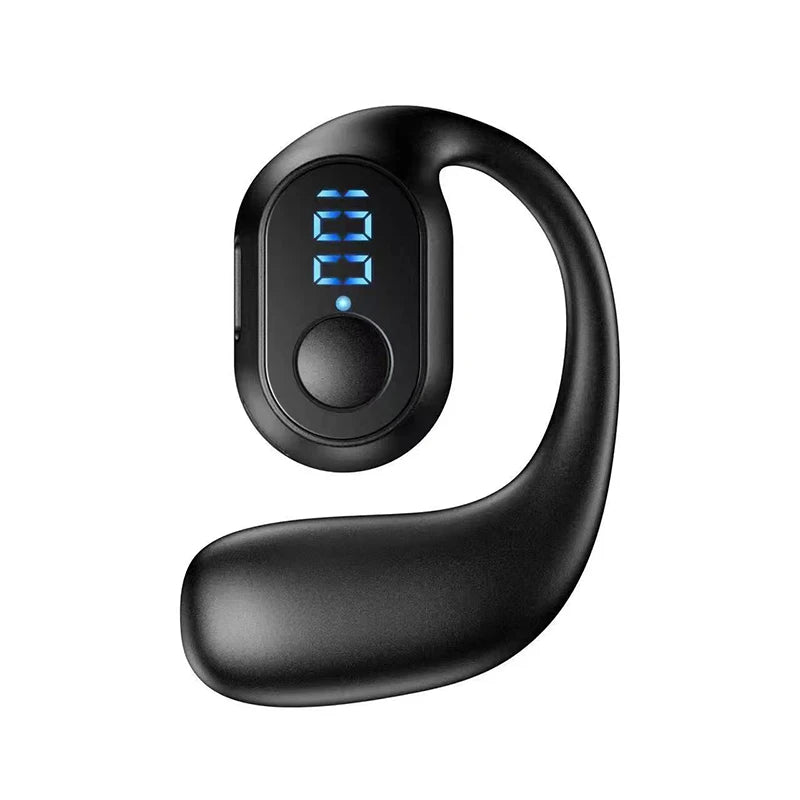 Wireless Bluetooth Headphones With Digital Display With Microphone Handsfree Noise Canceling Earphones For Driving Audifonos﻿