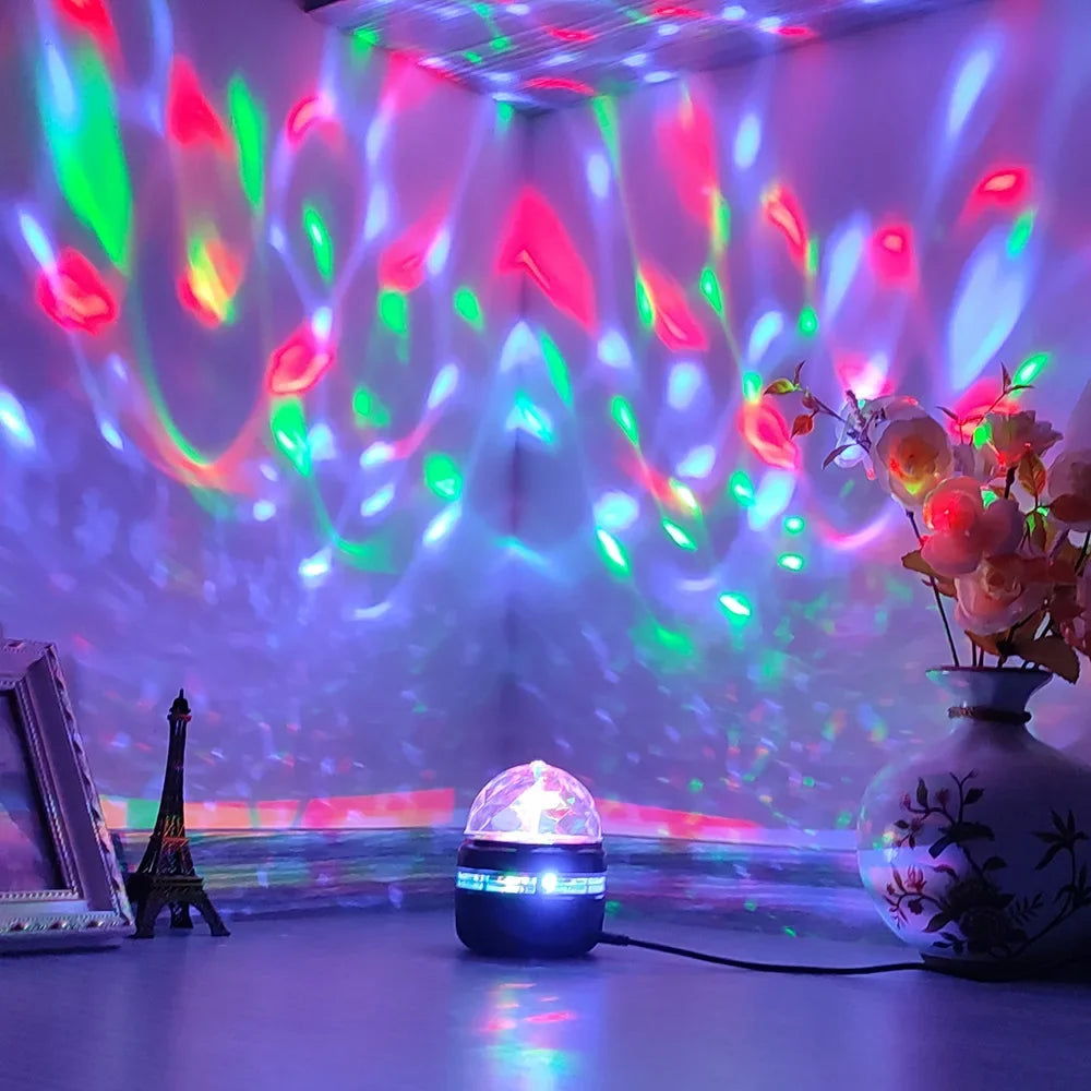 Proyector LED Cielo Estrellado con Aurora Boreal y Control Remoto