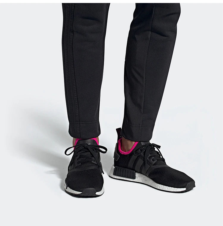 Adidas Genuine NMD Three Leaves Women's Shock Absorbing Casual Sports Shoes DB3586