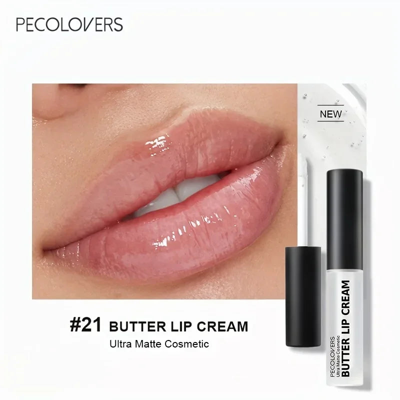 1PC Waterproof Liquid Lipstick 21 Color Vitamin E Makeup Sets Lip Glosses Lip Plumpers