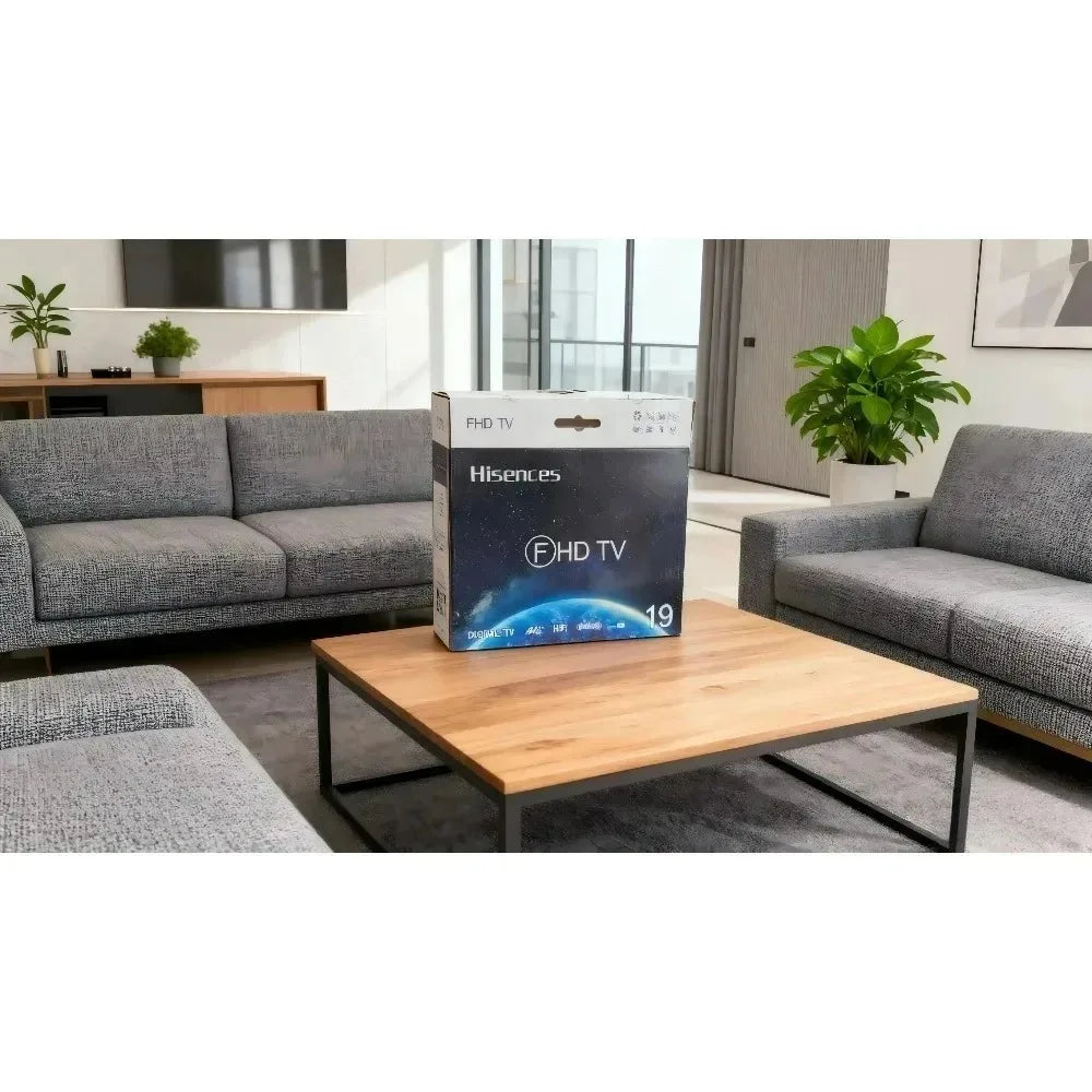 Android Smart TV 22 Inch HD LED Digital Television WiFi Built-in YouTube Netflix for Bedroom Kitchen Hotel Use