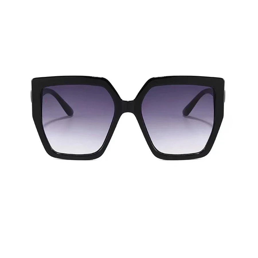 Vintage Oversized Square Sunglasses Women For Men Classic Big Frame Trending Sun Glasses UV400 Luxury Brand Designer Eyeglasses