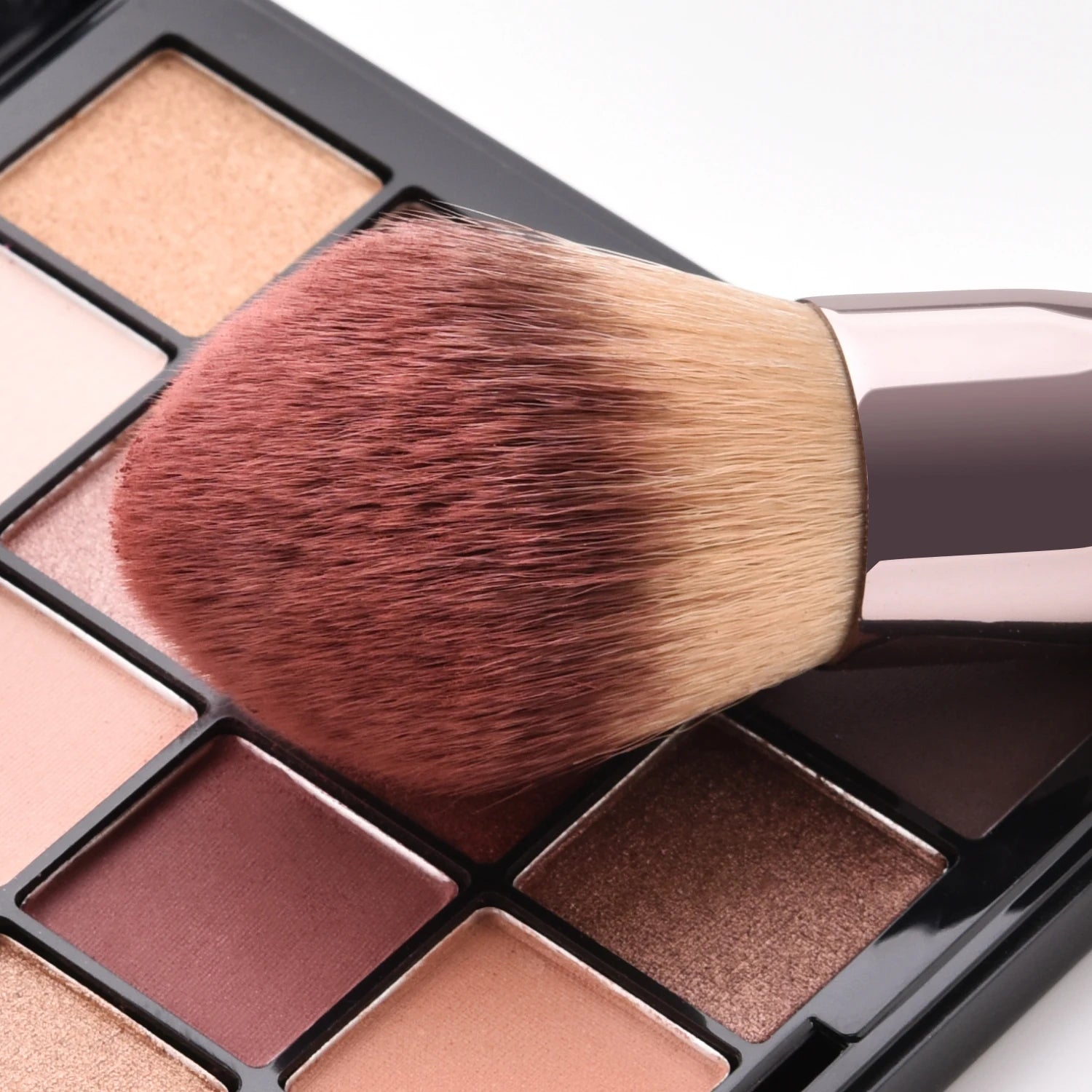 Hot Champagne Makeup Brushes Set for Women Cosmetic Foundation Powder Blush Eyeshadow Kabuki Blending Make Up Brush Beauty Tools