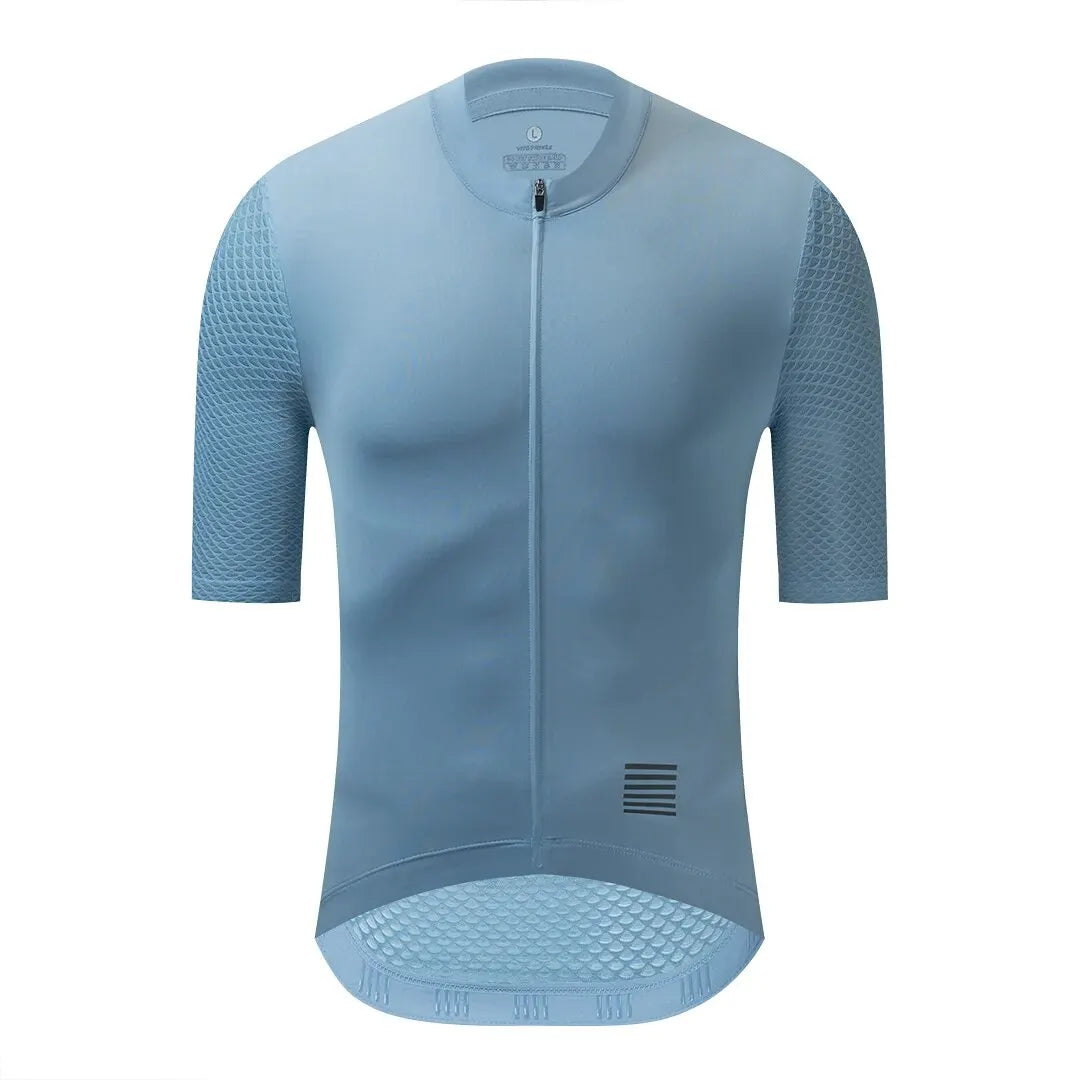 Men Cycling Jersey Short Sleeve Reflective Summer MTB Maillot Shirt Downhill Jersey Pro Team Mountain Bicycle Clothing
