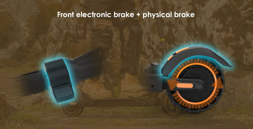 KuKirin S1 Max Adult Electric Scooter 350W Motor All-Terrain Escooter 36V10.4AH Battery 8 Inch Tire Foldable E-Scoote