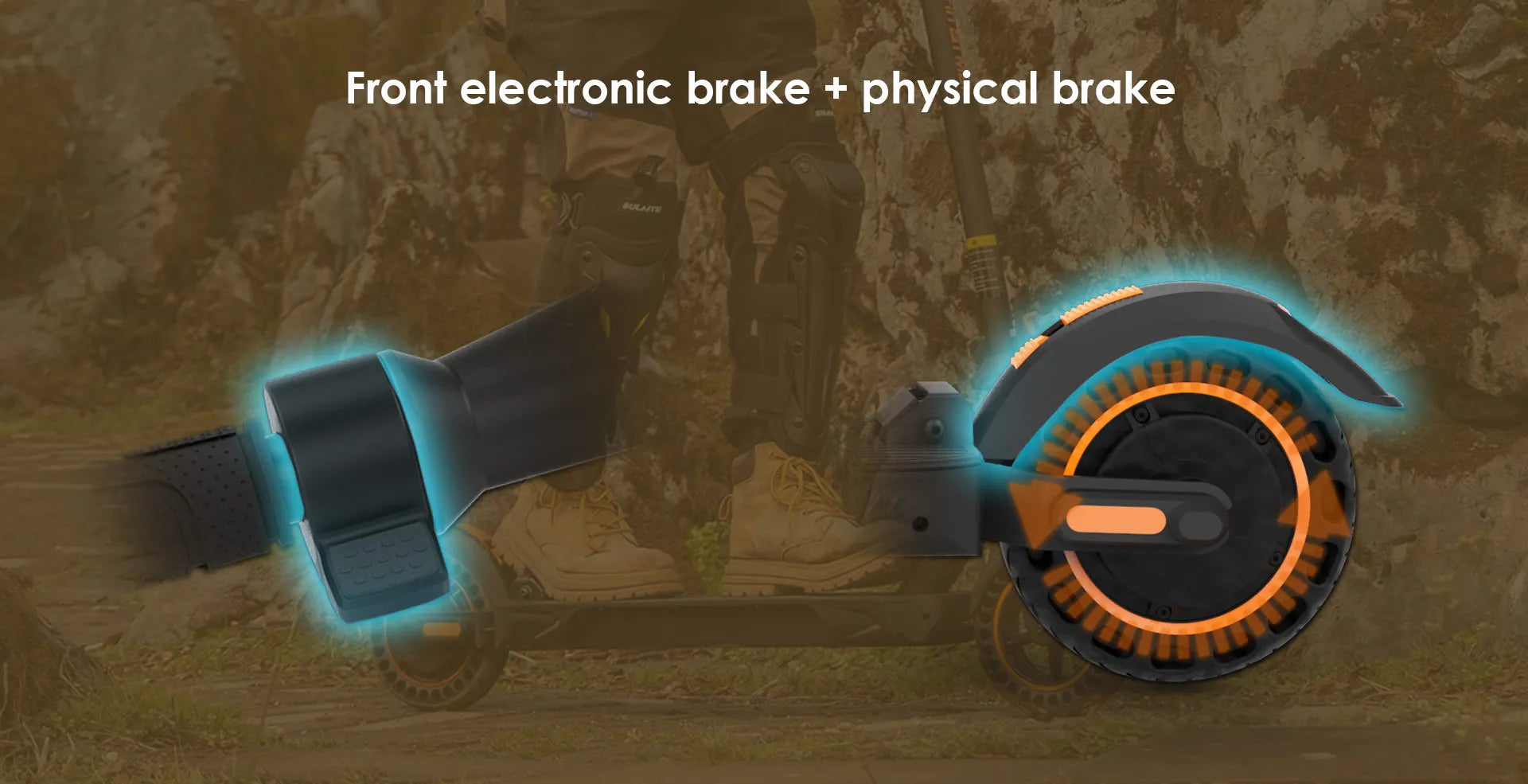 KuKirin S1 Max Adult Electric Scooter 350W Motor All-Terrain Escooter 36V10.4AH Battery 8 Inch Tire Foldable E-Scoote