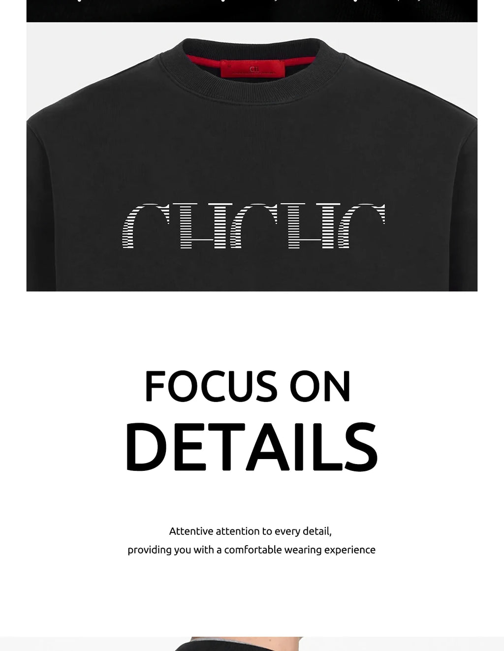 CHCH New Casual Sweatshirts Men Hoodies 2024 Pullover Streetwear Solid Hoodie Basic Crewneck Hoody Hoodies