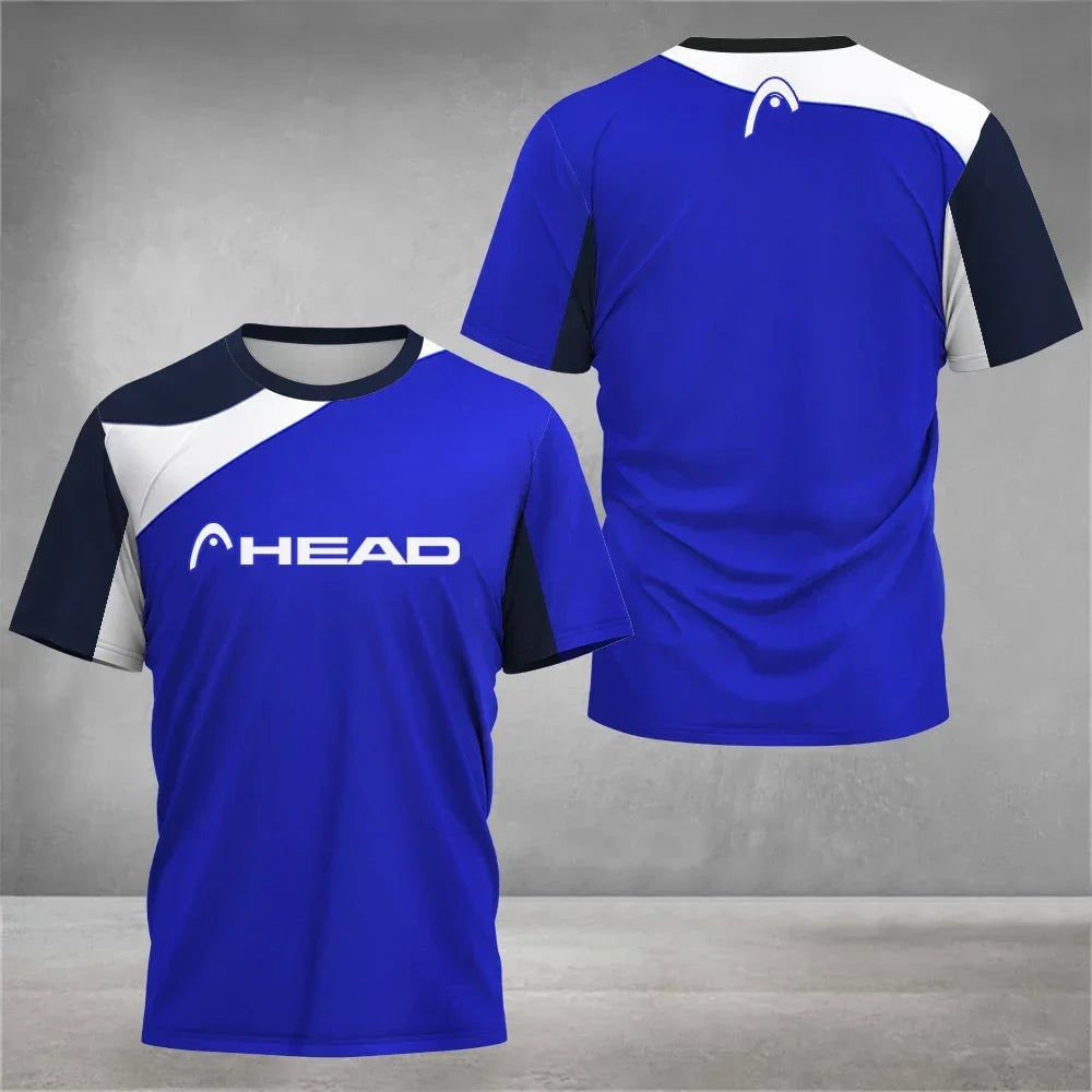 2026 Top Breathable Mens T Shirt Outdoor Badminton Table Tennis Jersey O Neck Short Sleeve Loose Top New Mountaineering Clothing
