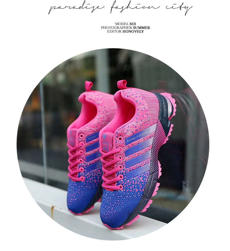 Men Shoes Comfortable Non-Slip Stable Shock Absorption Light Couple Shoes and Men's Sneakers Mesh Breathable Casual Basket Homme