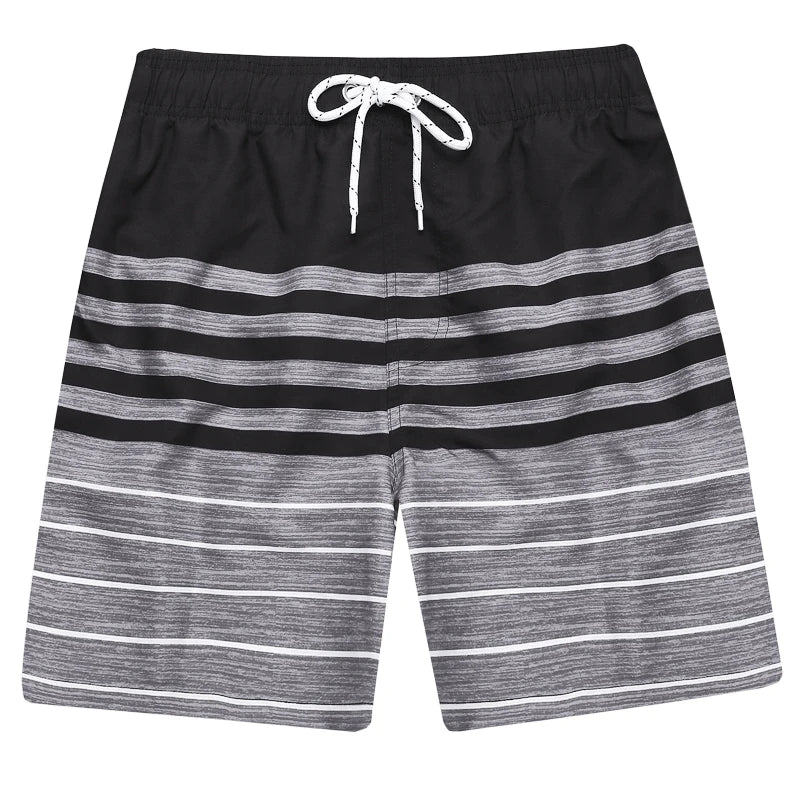 DATIFER Men's Beach Print Shorts – Summer Surfing Swimwear