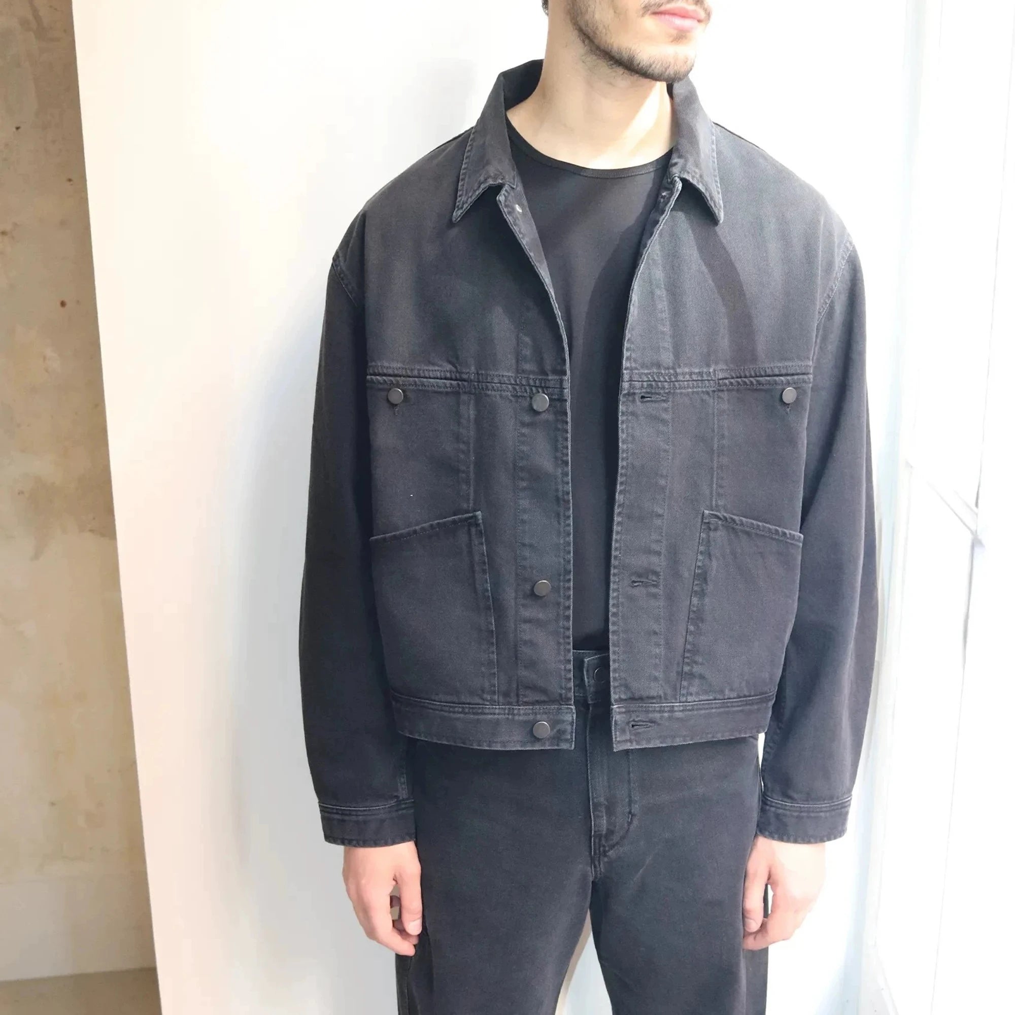 Yao Fashion Luxury Brand High Quality 1:1 Coat Casual Streetwear Vintage Cleanfit All-match Unisex Denim Denim Jacket For Men