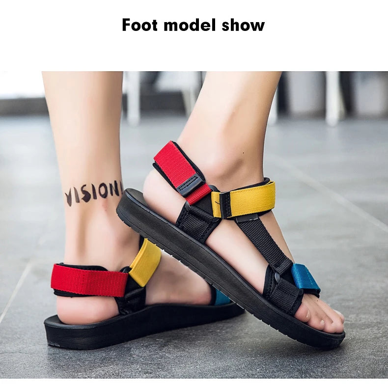 Men Sandals EVA Light Soft 2024 New Summer Casual Shoes Men Water Shoes Beach Sandals Men Couple Shoes Slippers Women Sandals